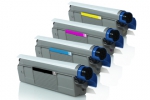 Alternativ zu OKI C5800 / C5900 Toner Spar-Set